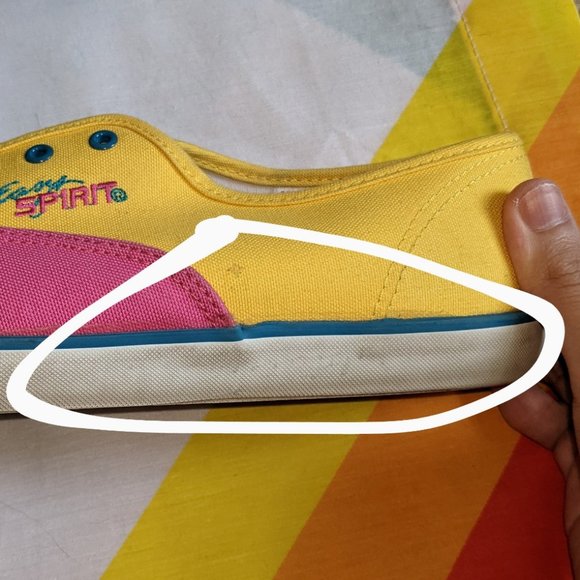 80/90s Color-block Canvas Sneakers by Easy Spirit - Picture 7 of 9
